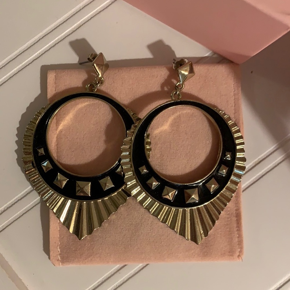 House of Harlow statement earrings